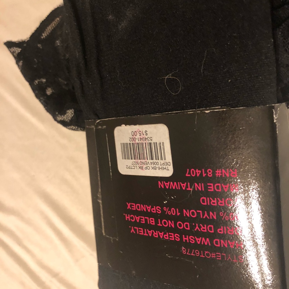 Torrid - Black Lace Thigh High - Size 3-4 (26/28)